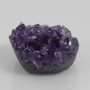 9,17 ctw natürlicher Violet Amethyst-Geode, Ausgefallene Form, Lichtundurchlässig
