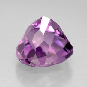 5,54 ctw natürlicher violetter Amethyst, Birnenform, VS-SI