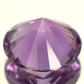 4,79 ctw natürlicher violetter Amethyst, Rundschliff, VVS-VS