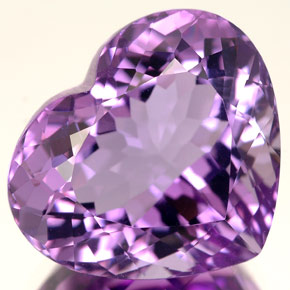12,13 ctw natürlicher violetter Amethyst, Herzform, VVS