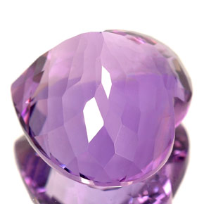 12,13 ctw natürlicher violetter Amethyst, Herzform, VVS