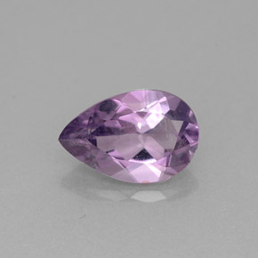 1,16 ctw natürlicher violetter Amethyst, Birnenform, VS