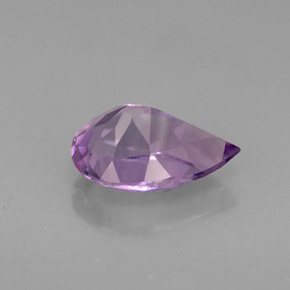 1,24 ctw natürlicher violetter Amethyst, Birnenform, VS