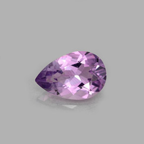 1,13 ctw natürlicher violetter Amethyst, Birnenform, VS