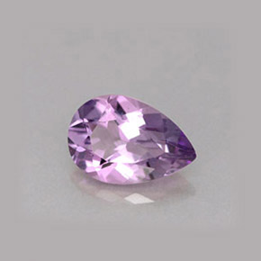 1,13 ctw natürlicher violetter Amethyst, Birnenform, VS