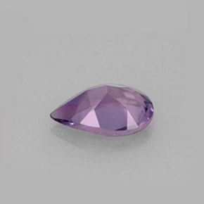 1,04 ctw natürlicher violetter Amethyst, Birnenform, VS