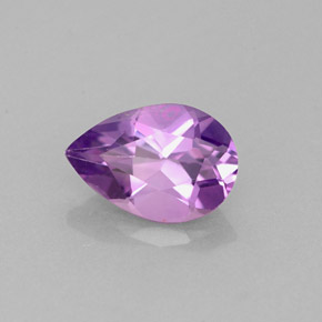 1,14 ctw natürlicher violetter Amethyst, Birnenform, VS