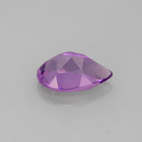 1,14 ctw natürlicher violetter Amethyst, Birnenform, VS
