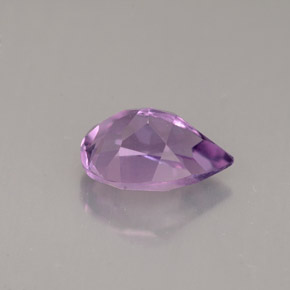 1,32 ctw natürlicher violetter Amethyst, Birnenform, VS
