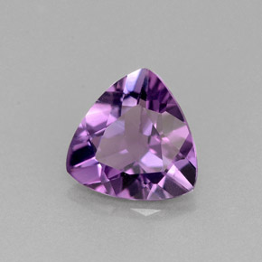 1,36 ctw natürlicher violetter Amethyst, Trillion, VVS