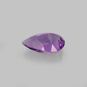 1,17 ctw natürlicher violetter Amethyst, Birnenform, VVS-VS