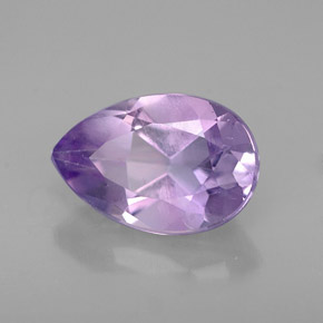 1,19 ctw natürlicher violetter Amethyst, Birnenform, VS