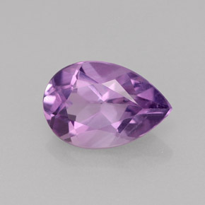 1,18 ctw natürlicher violetter Amethyst, Birnenform, VS