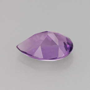 1,18 ctw natürlicher violetter Amethyst, Birnenform, VS