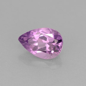 1,36 ctw natürlicher violetter Amethyst, Birnenform, VVS-VS