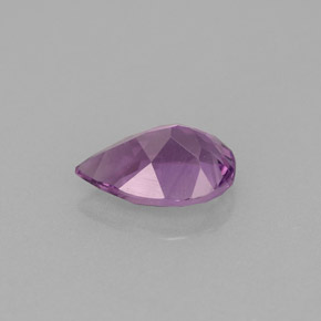 1,15 ctw natürlicher violetter Amethyst, Birnenform, VVS-VS