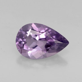 1,16 ctw natürlicher violetter Amethyst, Birnenform, VVS-VS