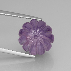 16,95 ctw natürlicher violetter Amethyst, Transparent, Transparent / Lichtdurchlässig