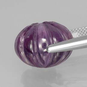 14,70 ctw natürlicher violetter Amethyst, Transparent, Transparent / Lichtdurchlässig