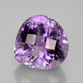 7,06 ctw natürlicher violetter Amethyst, Birnenform, VVS