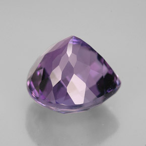 7,06 ctw natürlicher violetter Amethyst, Birnenform, VVS