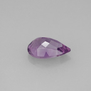 1,14 ctw natürlicher violetter Amethyst, Birnenform, VS