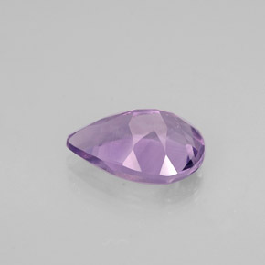 1,06 ctw natürlicher violetter Amethyst, Birnenform, VVS-VS