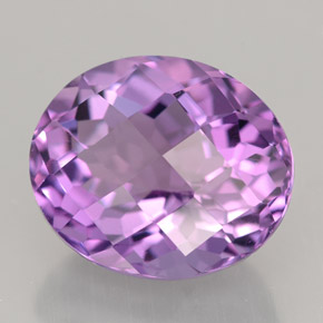 7,83 ctw natürlicher violetter Amethyst, Oval Schliff, IF