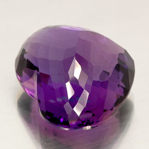 42,81 ctw natürlicher violetter Amethyst, Herzform, IF