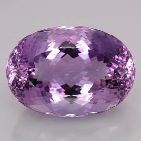 109,15 ctw natürlicher violetter Amethyst, Oval Schliff, IF