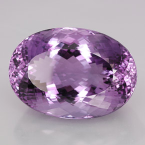 109,15 ctw natürlicher violetter Amethyst, Oval Schliff, IF