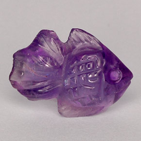 4,76 ctw natürlicher violetter Amethyst, Transparent, Transparent / Lichtdurchlässig