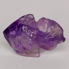 4,76 ctw natürlicher violetter Amethyst, Transparent, Transparent / Lichtdurchlässig