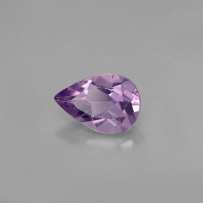1,18 ctw natürlicher violetter Amethyst, Birnenform, VS