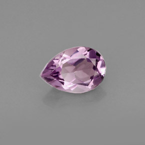 0,93 ctw natürlicher violetter Amethyst, Birnenform, VS