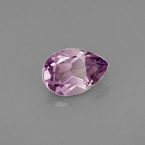0,93 ctw natürlicher violetter Amethyst, Birnenform, VS