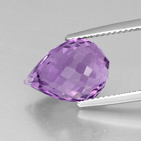 9,17 ctw natürlicher Violet Amethyst, Briolette, IF