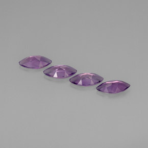  ct natürliche violetter Amethyst-Edelsteine, Marquise, VVS-VS