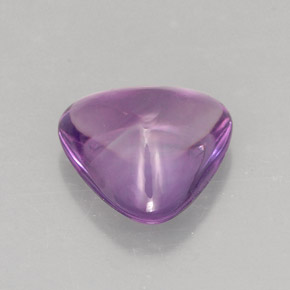 1,27 ctw natürlicher violetter Amethyst, Trillion, Transparent