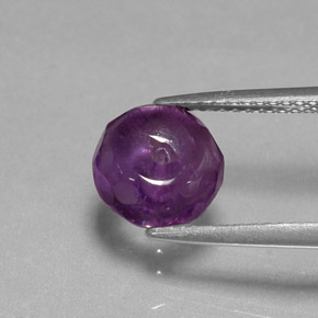 9,17 ctw natürlicher Violet Amethyst, Transparent, Transparent / Lichtdurchlässig