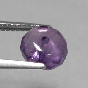 2,47 ctw natürlicher violetter Amethyst, Transparent, Transparent / Lichtdurchlässig