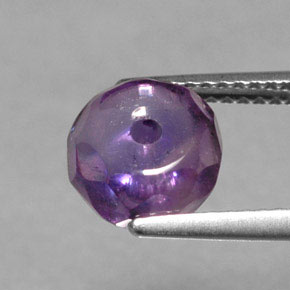 2,50 ctw natürlicher violetter Amethyst, Transparent, Transparent / Lichtdurchlässig