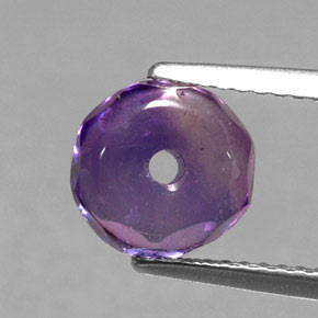 2,50 ctw natürlicher violetter Amethyst, Transparent, Transparent / Lichtdurchlässig