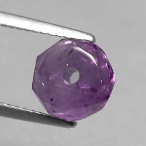 2,34 ctw natürlicher violetter Amethyst, Transparent, Transparent / Lichtdurchlässig