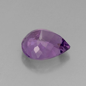 9,17 ctw natürlicher Violet Amethyst, Birnenform, VVS