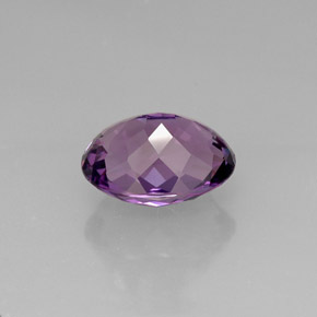 10,58 ctw natürlicher violetter Amethyst, Oval Schliff, VVS-VS
