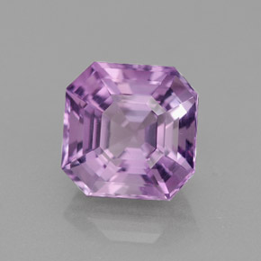 9,17 ctw natürlicher Violet Amethyst, Smaragdschliff, VVS-VS