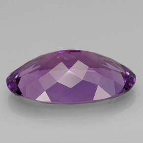 33,67 ctw natürlicher violetter Amethyst, Oval Schliff, VVS