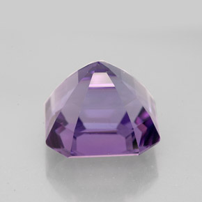 5,77 ctw natürlicher violetter Amethyst, Smaragdschliff, VVS