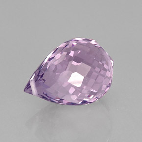 8,53 ctw natürlicher violetter Amethyst, Briolette, VVS